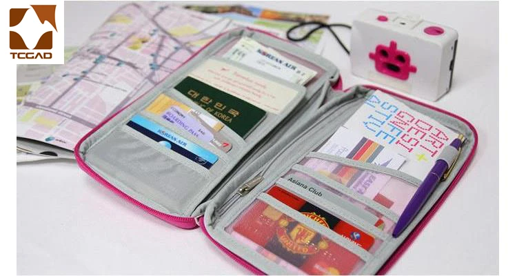 Чехол для паспорта TCGAD кошелек путешествий многофункциональная посылка