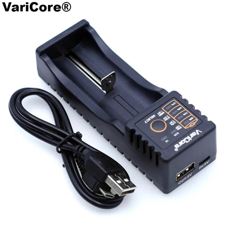 Новое зарядное устройство VariCore с ЖК дисплеем для 3 7 В 18650 26650 16340 18500 цилиндрических