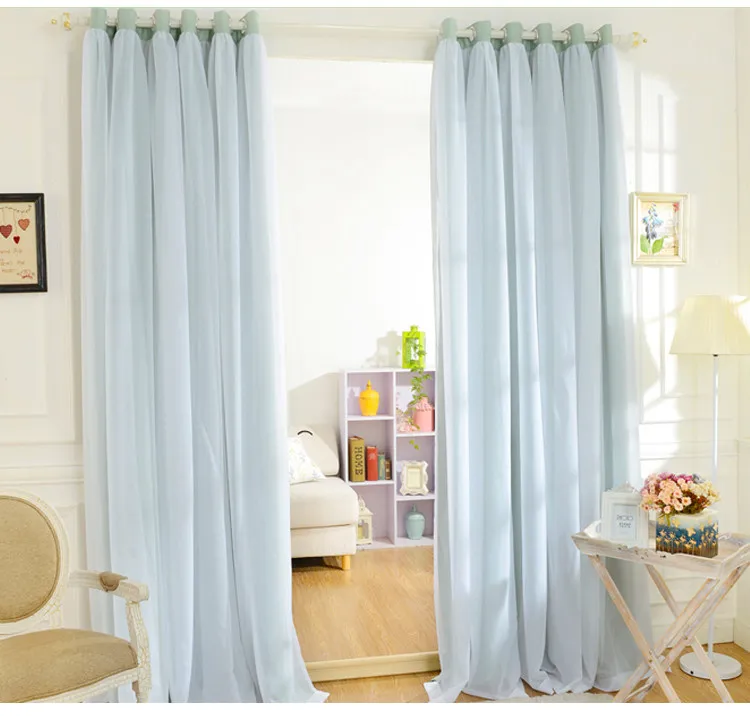 Кастомизированные шторы принцессы красоты Новые корейские модели матовые