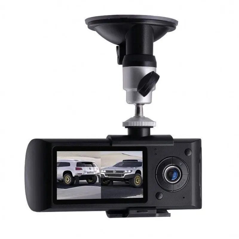 Автомобильный видеорегистратор GPS двойная камера HD 1080P ночное видение двойной