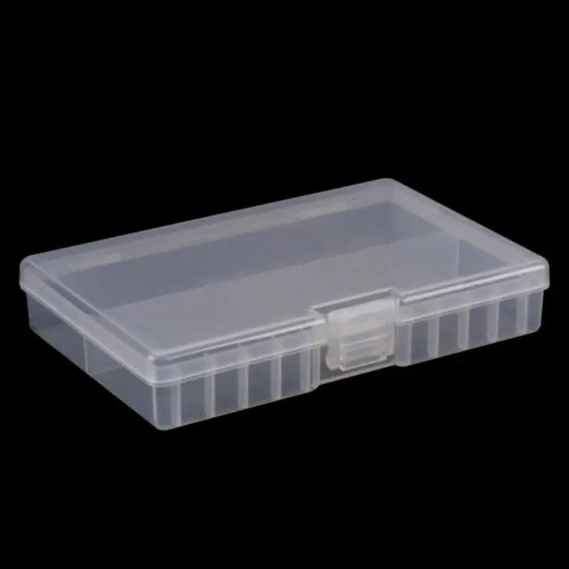 Прозрачный пластиковый чехол для хранения батареи AA/AAA/Органайзер/держатель