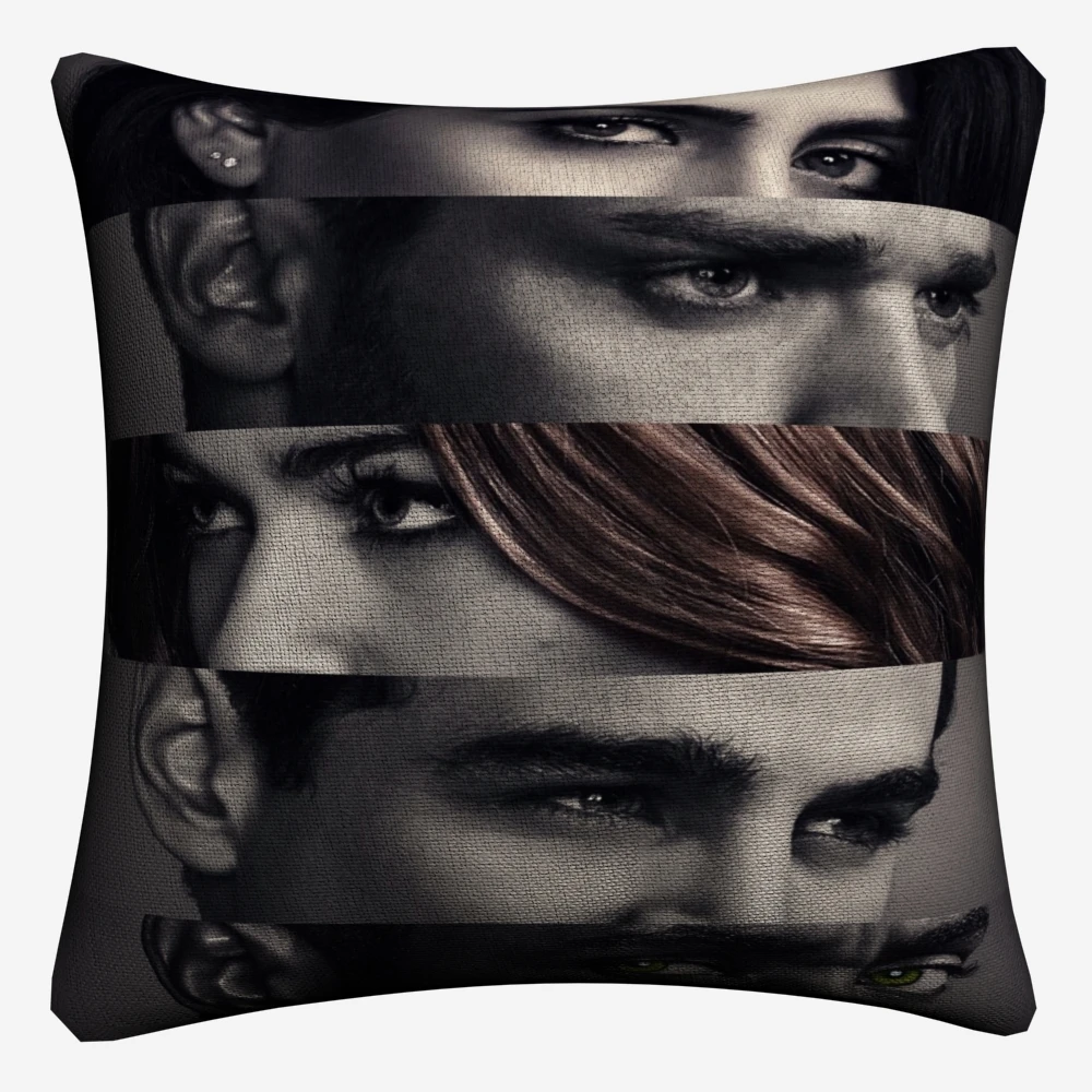 Чехлы для подушек из хлопка и льна Shadowhunters The Mortal Instruments 45x45 см мягкий чехол подушки