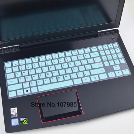 skyblue Силиконовая Защитная пленка для клавиатуры lenovo Legion Y530 Y520 Y720 R720 R720-15IKB 15,6 дюймов R15 ISK 15ISK - Цвет: skyblue