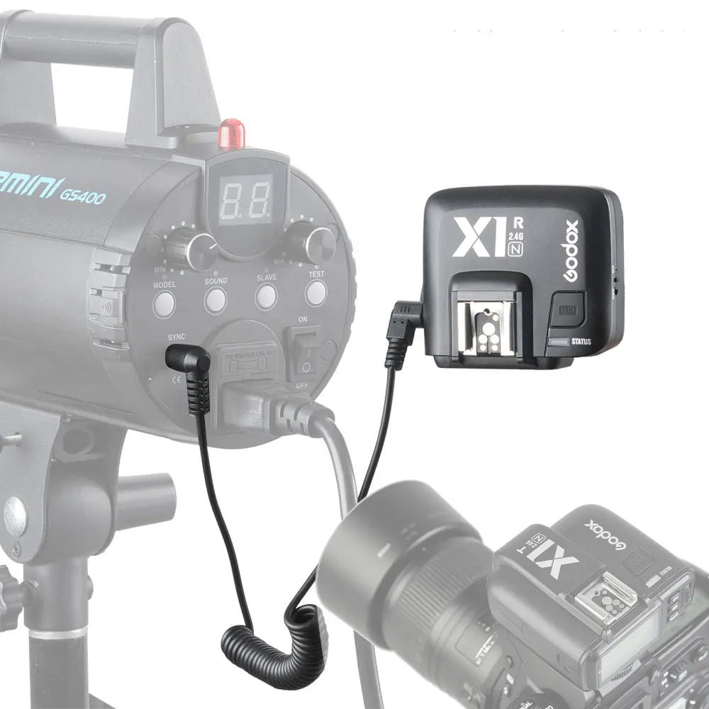 Godox X1R-N i-TTL HSS 1/8000s 2 4G Беспроводная X система управления питанием триггер вспышки с