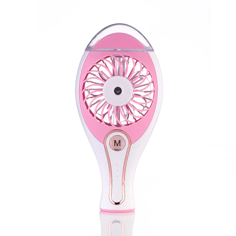 Мини ручной вентилятор перезаряжаемый от USB батареи охлаждающий воздух для