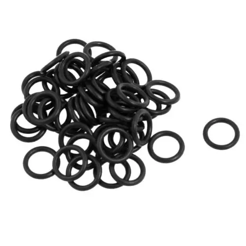 100 шт. черные силиконовые уплотнительные кольца шайбы 13 мм x 9 2 мм|sealing washer|2mm o