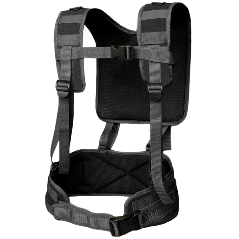 Black 600D Оксфорд Спортивный Жилет Molle боевой штурмовой плиты Перевозчик жилет камуфляж Cs верхняя одежда охотничий жилет - Цвет: Black