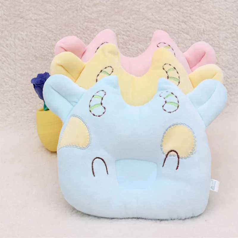 

Multiple Styles Cartoon Newborns Shaping Pillow Baby Bedding Sleep Cushion For Neck Protection Cotton Baby Pillow Breathable