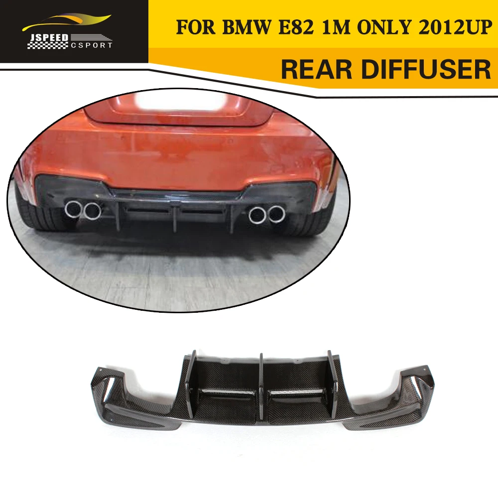 

Carbon Fiber Auto Rear Diffuser Lip Car Styling for BMW E82 M 1M Coupe 2-Door 2011 2012 2013