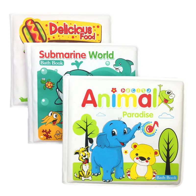 

Baby Bath Book Toys 13-24 months Waterproof Educational Newborn Toys For Toddlers Infants Bebek Oyuncak Brinquedos Para Bebe