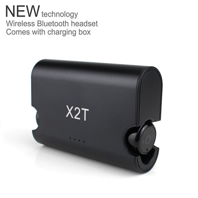 DAONO портативные беспроводные наушники TWS X2T мини Bluetooth 4 2 1500 мАч зарядное