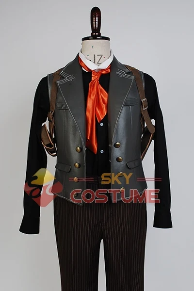Bioshock Booker DeWitt форма костюм фильм косплей на Хеллоуин способный преодолевать Броды