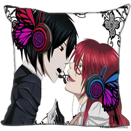 Pillowcase Лучший пользовательский черный-Батлер(1)@ 1 Подушка Чехол Спальня дома квадратная Наволочка на молнии(с одной стороны)#190404-01-77 - Цвет: Pillowcase