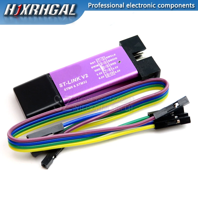 Программатор загрузки Stlink V2 Mini STM8 STM32 программатор с крышкой 1 шт. | Электронные