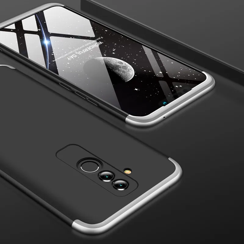 360 полная защита чехол для Huawei Mate 20 Lite противоударный Жесткий ПК задняя крышка