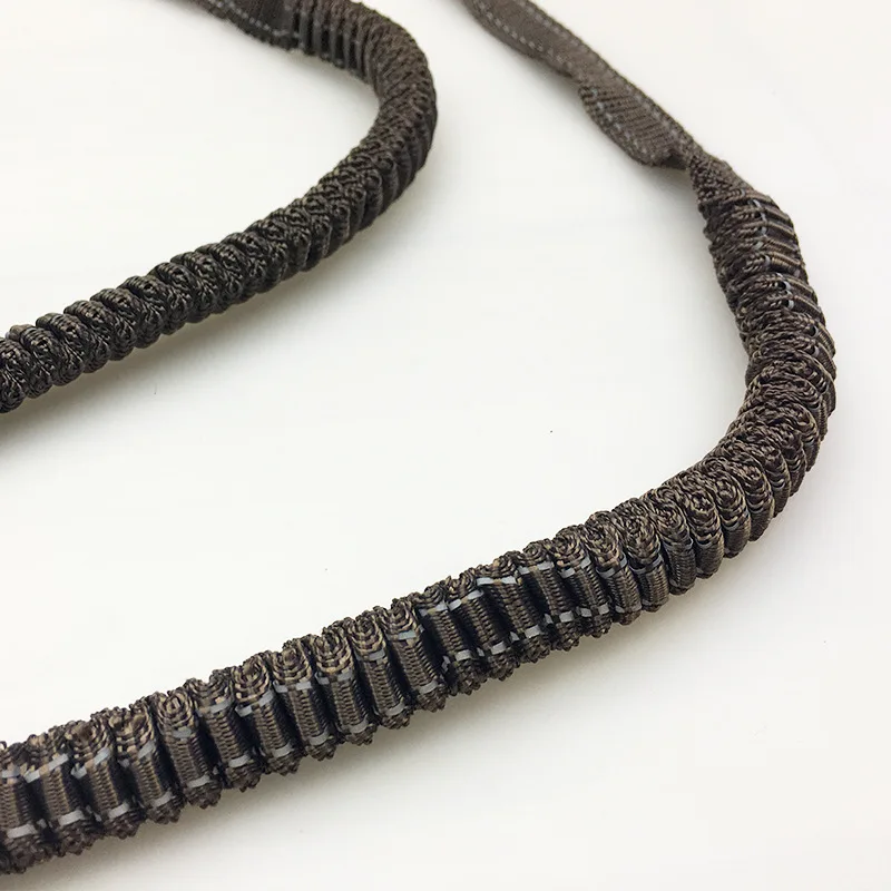 Ошейник для собак поводок эластичный Телескопический двойной головкой Тяговый