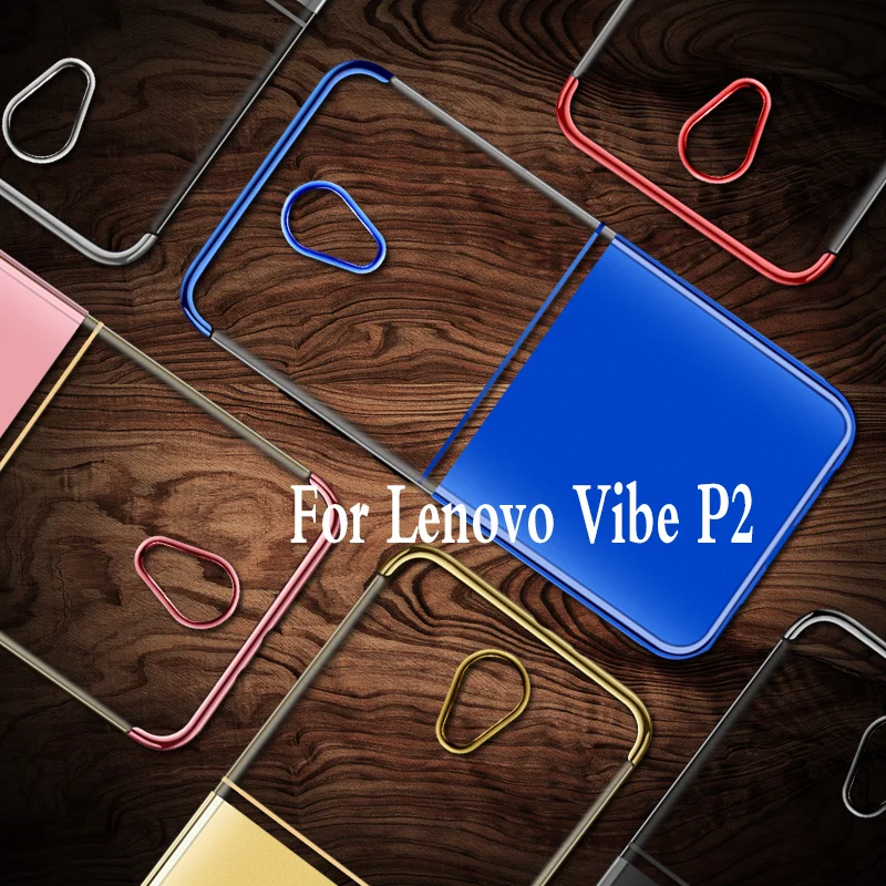KBUBYT for Lenovo P2 Case silicone Transparent TPU Soft Cover Anti-Scratch Protective Vibe P2c72 P2a42 |