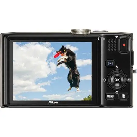 Цифровая камера Nikon COOLPIX S8200 16 1 МП CMOS с 14 кратным оптическим зумом объектив из
