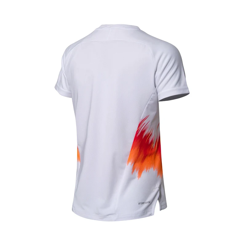 Женская футболка Li-Ning для соревнований по бадминтону спортивные футболки с