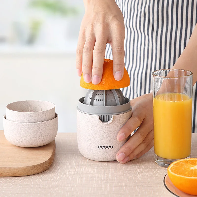 

Portable Blender Citrus Juicer Maker 100% Squeezer Fruit Double Sided Press Orange Lemon Juicer Mini Manual Juicer