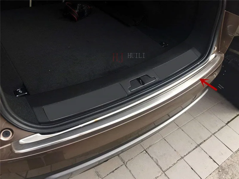 1 шт. автомобильный Стайлинг из нержавеющей стали снаружи задний бампер защитная