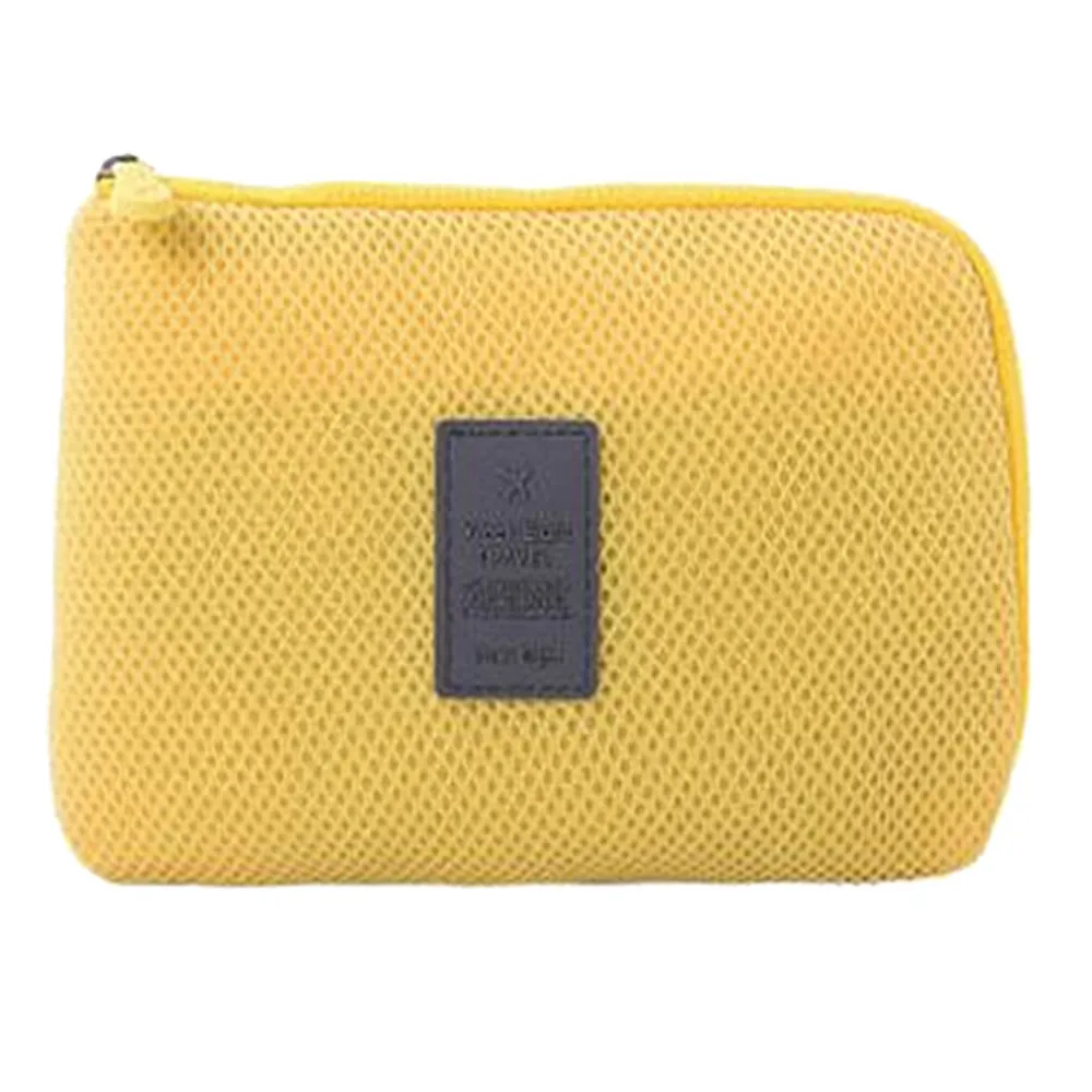 Портативные наушники для путешествий сумка макияжа с кабелем пакет монет