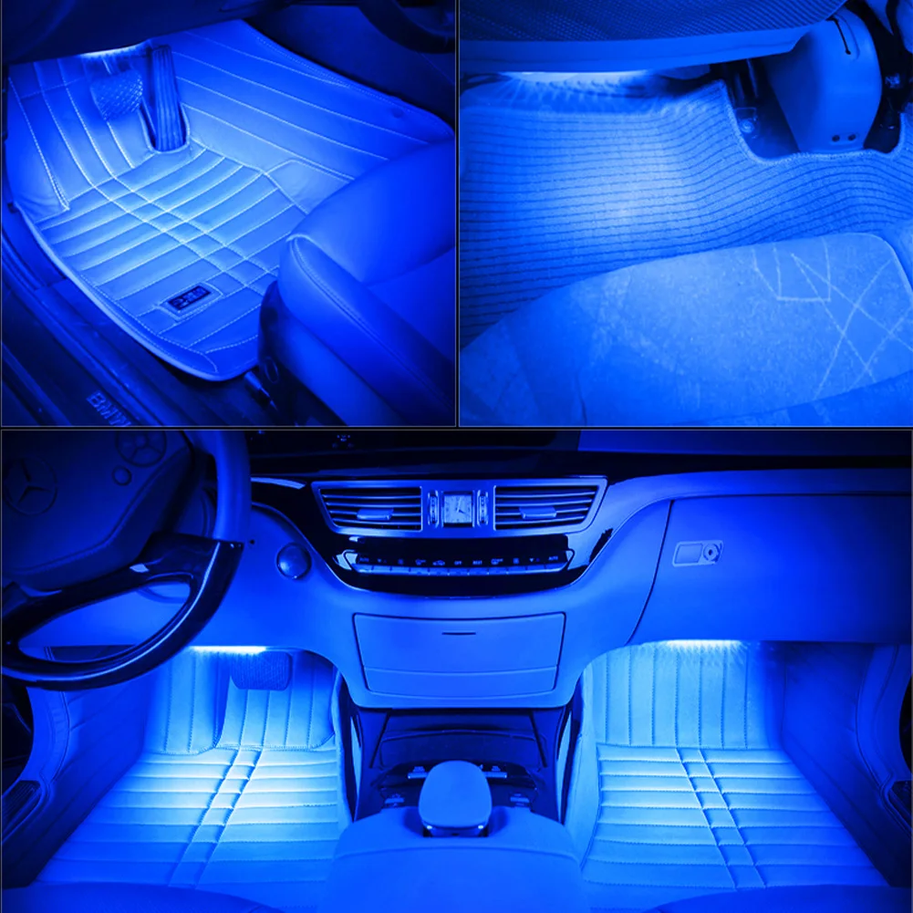 1-2 Универсальный Автомобильный светодиодный декоративный светильник