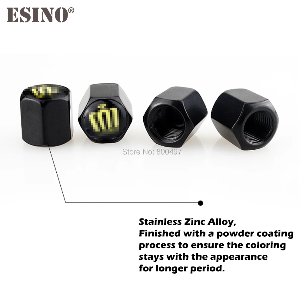 4 x Стайлинг автомобиля нержавеющая сталь из цинкового сплава колесный крышки