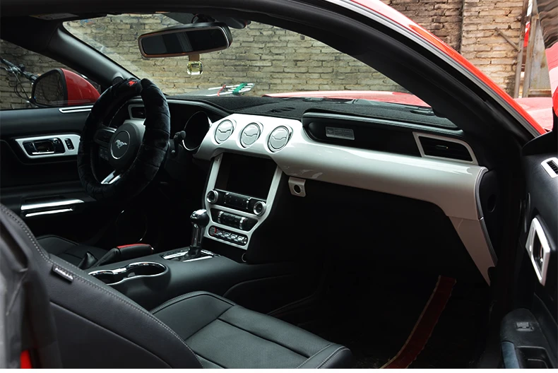 Подходит для Ford Mustang Модифицированная- Центральная панель управления крышка