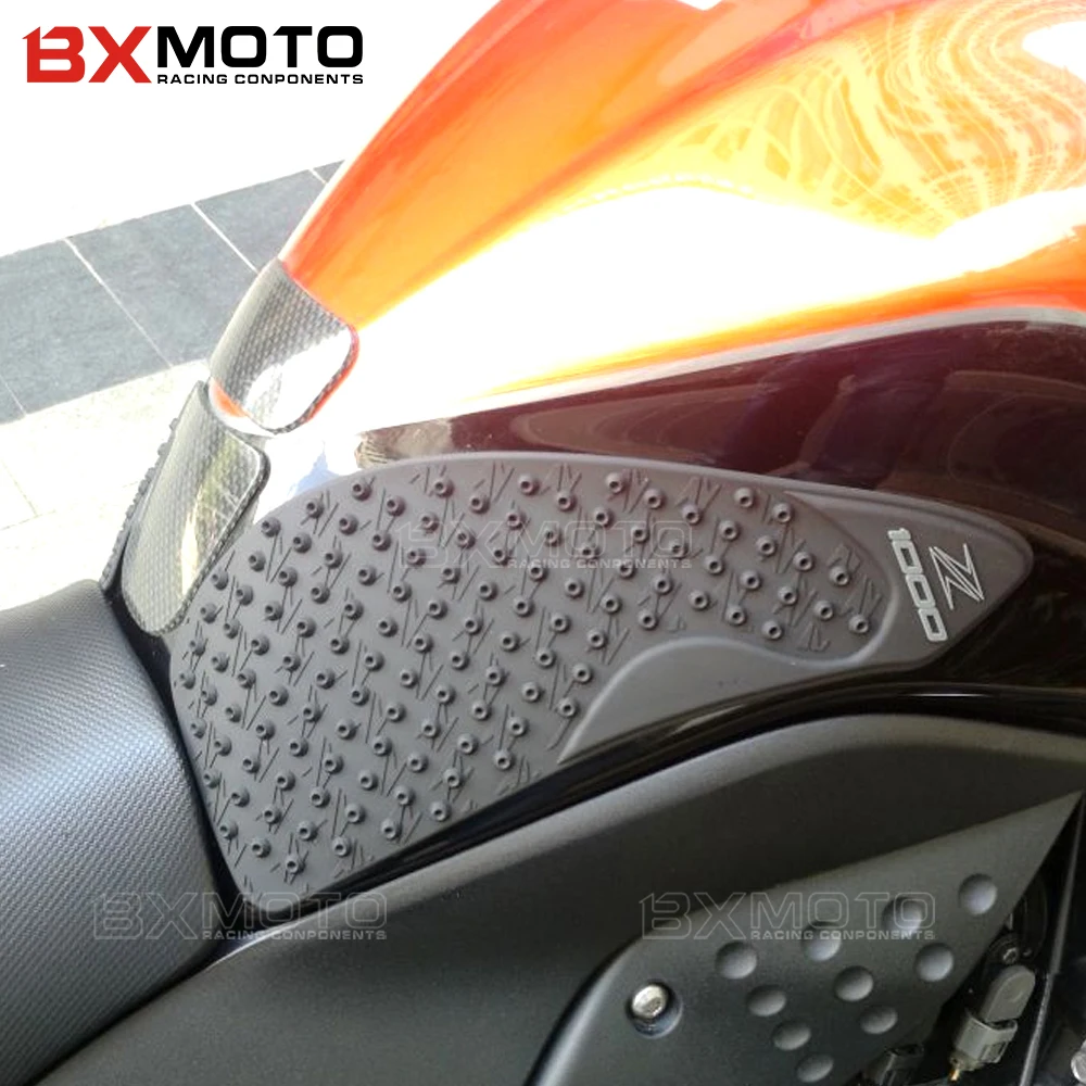 Танк тяги Pad Сторона Для Kawasaki Z1000 2007 2014 протектор Противоскользящий стикер Газа