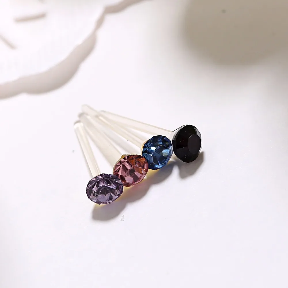 20 пары/компл. красочные украшения в виде кристаллов | Украшения и аксессуары