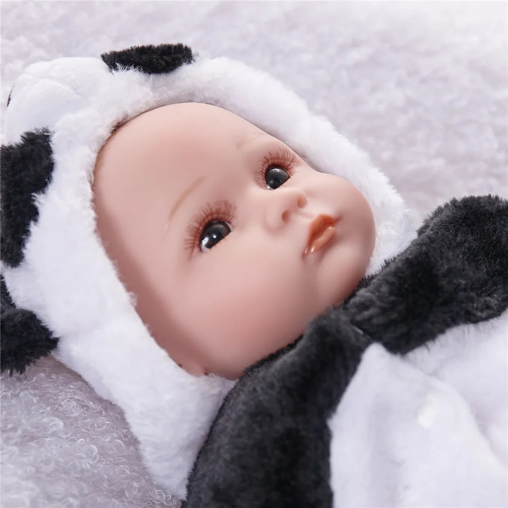 LEOOFU 18 дюймов милый bebe возрождается тело куклы силиконовые для новорожденных и