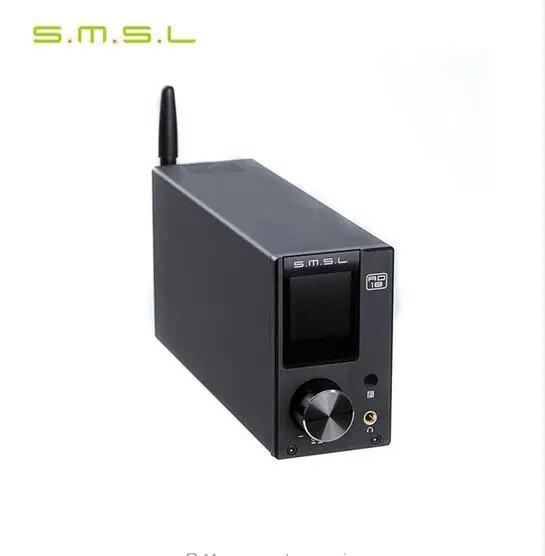SMSL AD18 Многофункциональный Bluetooth 4,2 HIFI Цифровой аудио усилитель мощности 80 Вт* 2 оптический/коаксиальный USB декодер DAC EQ Регулировка pg