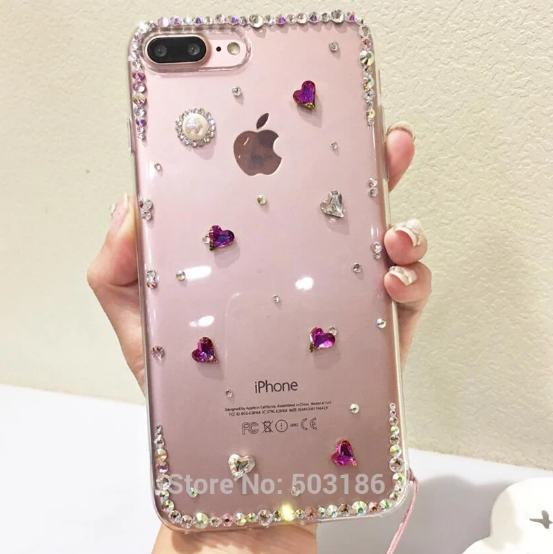 Чехол со стразами для Oneplus 6 3 3T 5 5T 7 7T Pro One plus 6T Bling love Стразы чехол | Мобильные