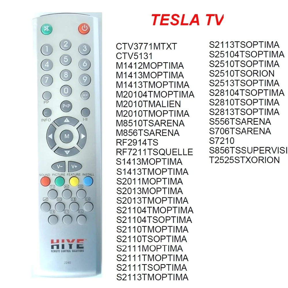 TESLA TV пульт дистанционного управления для M14 M20 M85 S14 S20 S21 S25 S28 S55 S70 S72 S85 T25 RC 2240