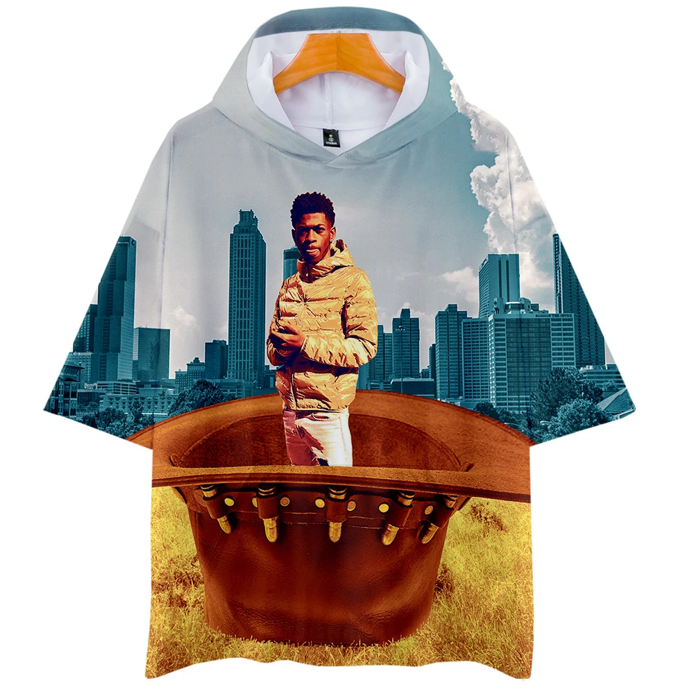 Новинка 2019 года толстовка с капюшоном в стиле альбома Лил Нан х для мужчин и