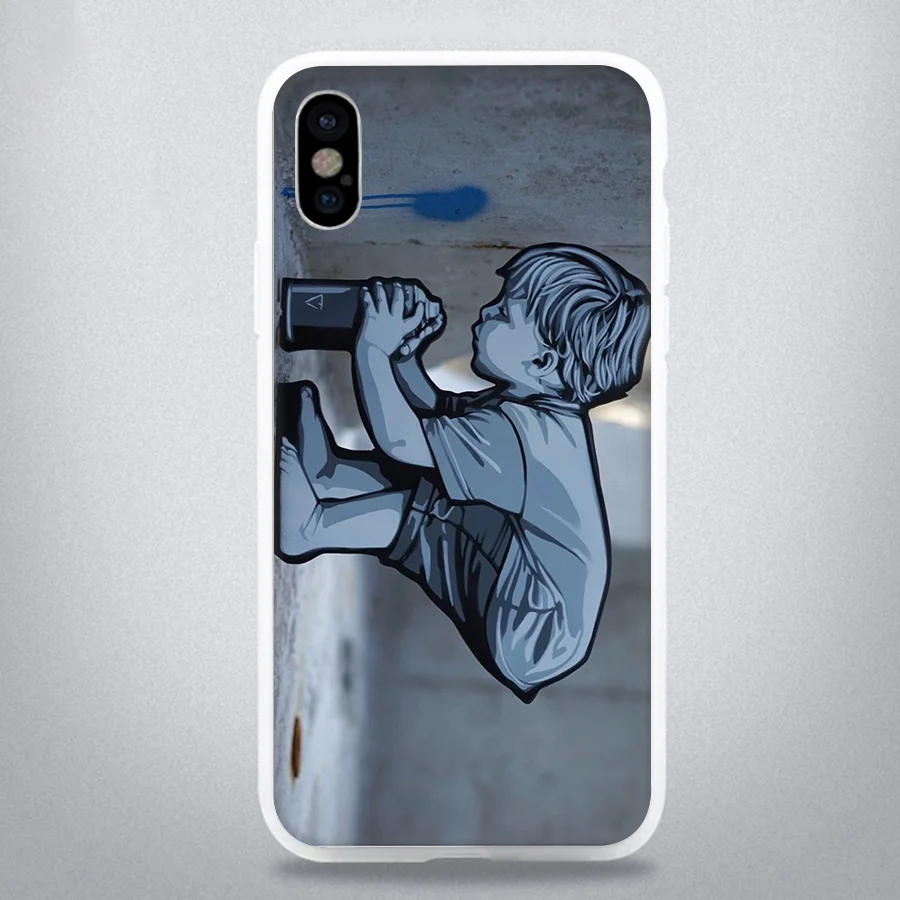 Чехол для телефона с граффити iPhone 6 6s 7 8 Plus 11 Pro X XR XS Max 5 5S Se | Мобильные телефоны и