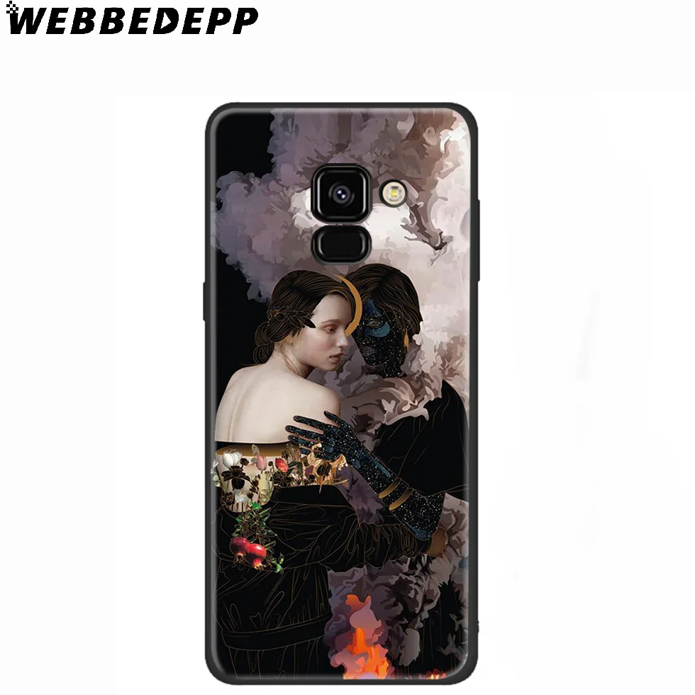 WEBBEDEPP винтажный силиконовый чехол для Samsung Galaxy A3 A5 A6 A7 A8 A9 A10 A20 A30 A40 A50 A70 M10 M20 M30 |