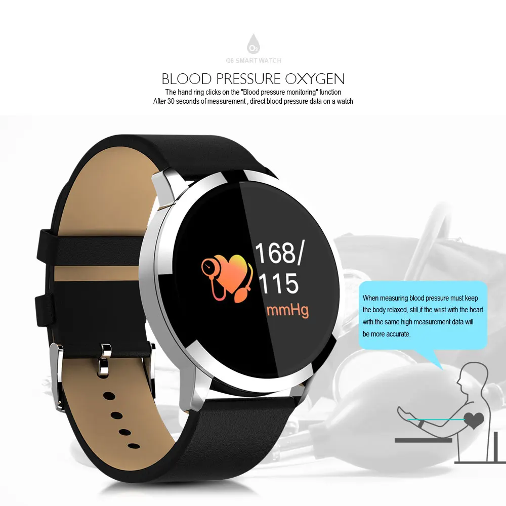 Newwear Смарт-часы OLED Цвет Экран умная электроника умные часы модные Фитнес