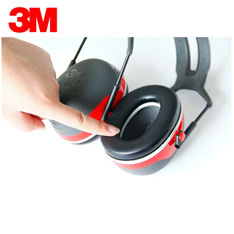 3M X3A original Earmuffs high quality profession Noise prevention Earmuffs shooting Learn Sleep elasticity Comfortable Earmuffs