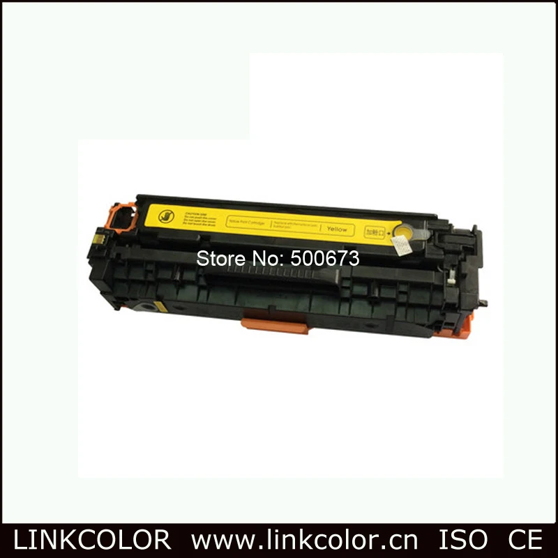 Бесплатная доставка совместимый тонер картридж CC530A CC531A CC532A CC533A для HP Color LaserJet