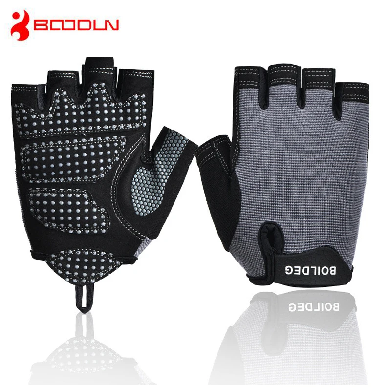 Кроссовки Для мужчин женщин велосипедные перчатки Фитнес Лето Половина Finger