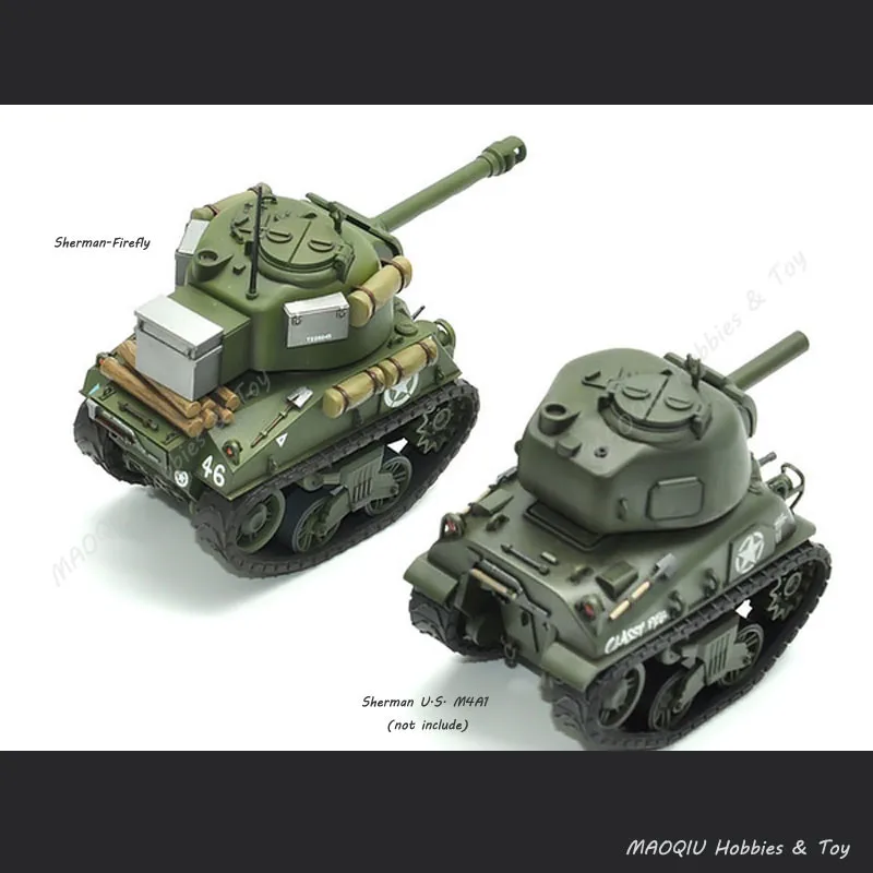 MENG WWT 008 Q версия Британский Шерман фейерфлай средний танк военная сборка модель