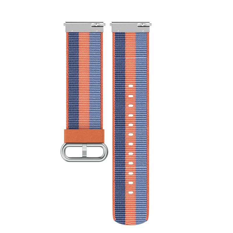 

Stylish Soft And Durable Nylon Fabric Watch Wristband For Fitbit Versa Nylon Replacement Strap Accessories