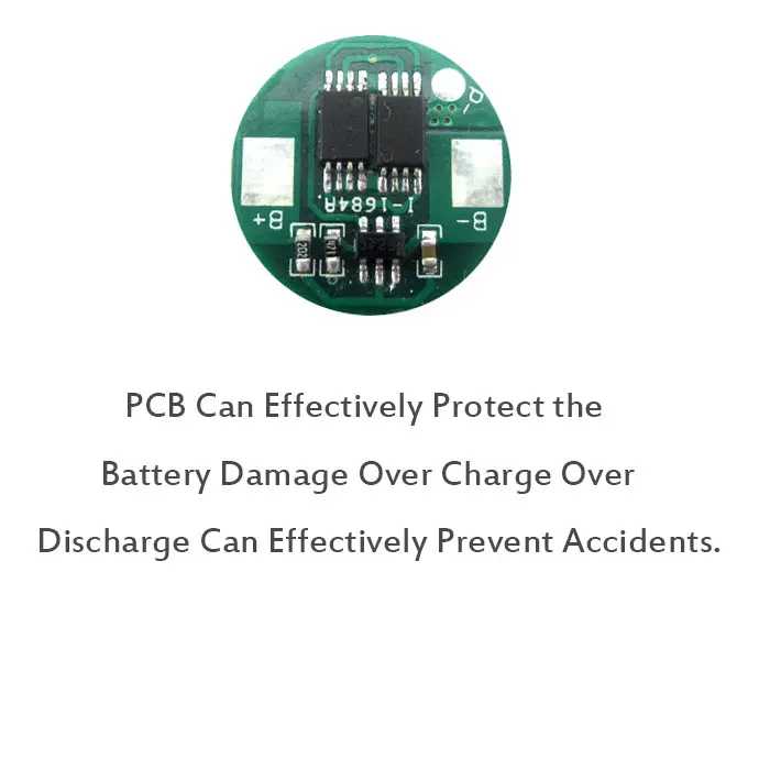 

10 Pcs KingWei PCB 3000mAh Protected 18650 Battery Li-ion Rechargeable 3.7v Batteries With Protected Current Board