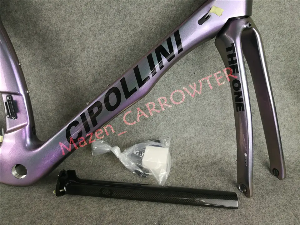 Новое поступление Хамелеон живопись T1000 3 к Глянцевая MCipollini RB1K THE ONE carbon frameset XXS/XS/S/M/L/XL на выбор