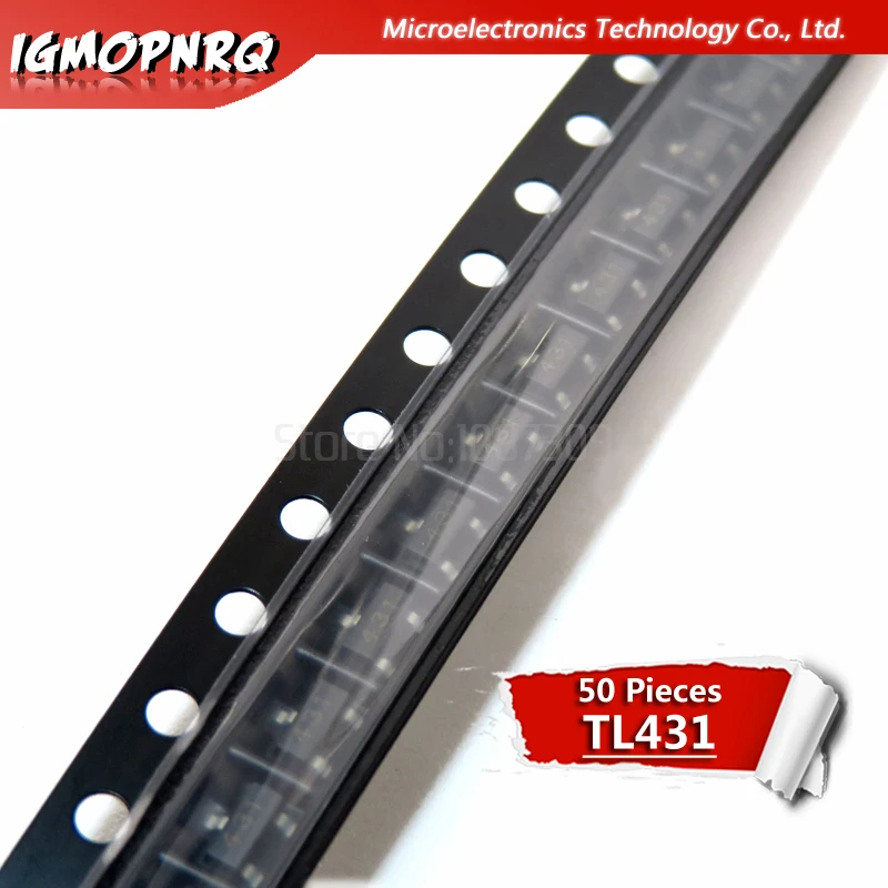 50 шт. TL431 SOT TL431A SOT-23 431 SOT SMD регулятор напряжения IC