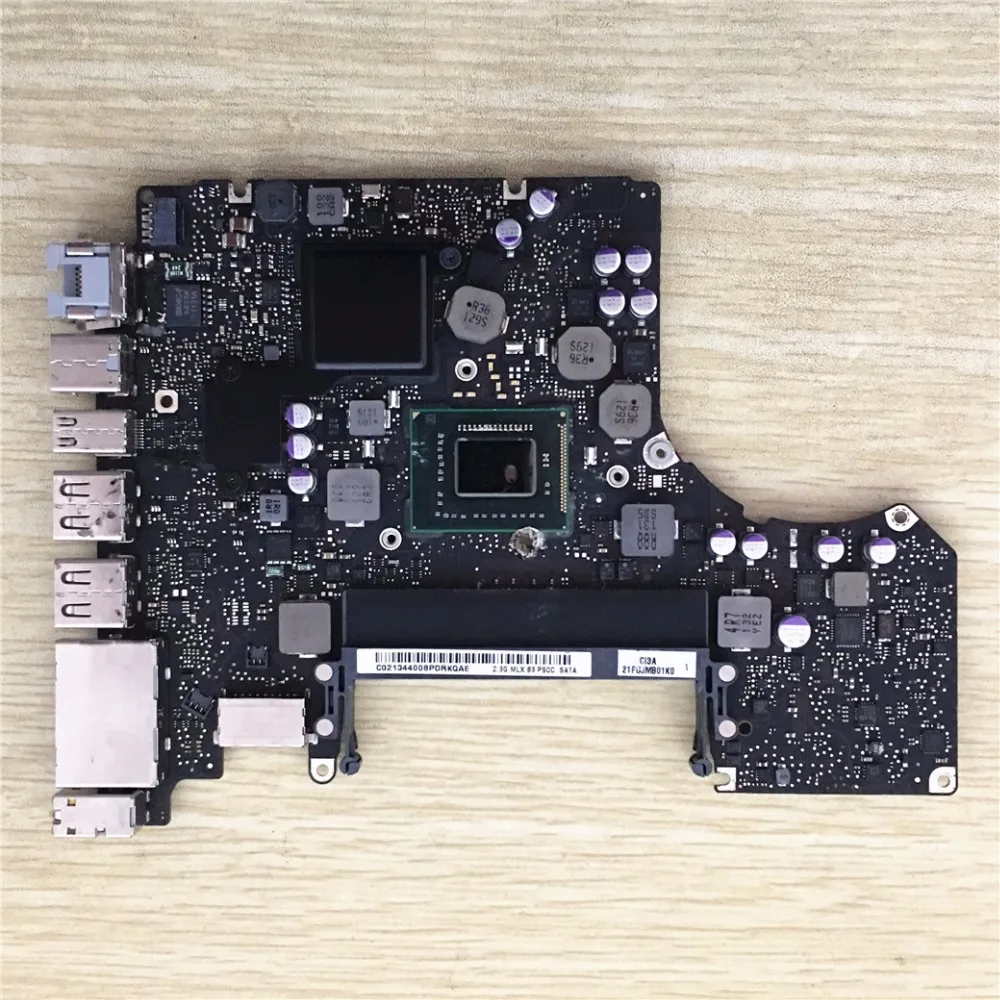 Материнская плата 820 2936 A/B для MacBook Pro 13 дюймов материнская A1278 MC700 MD313 MD314repair|board|board