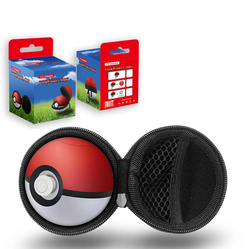 Чехол для переноски Poke ball Plus, защитный жесткий портативный дорожный Чехол Pokeball, сумка для kingd Switch