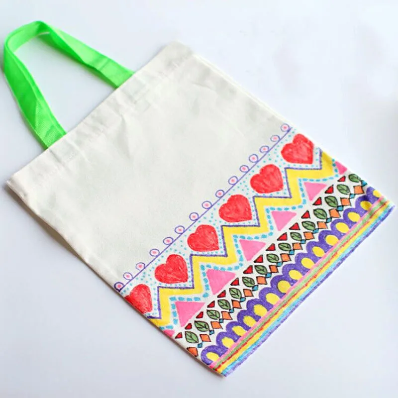 Saizhi DIY Рисование краски игрушка пустой портативный граффити мешок детей ручной